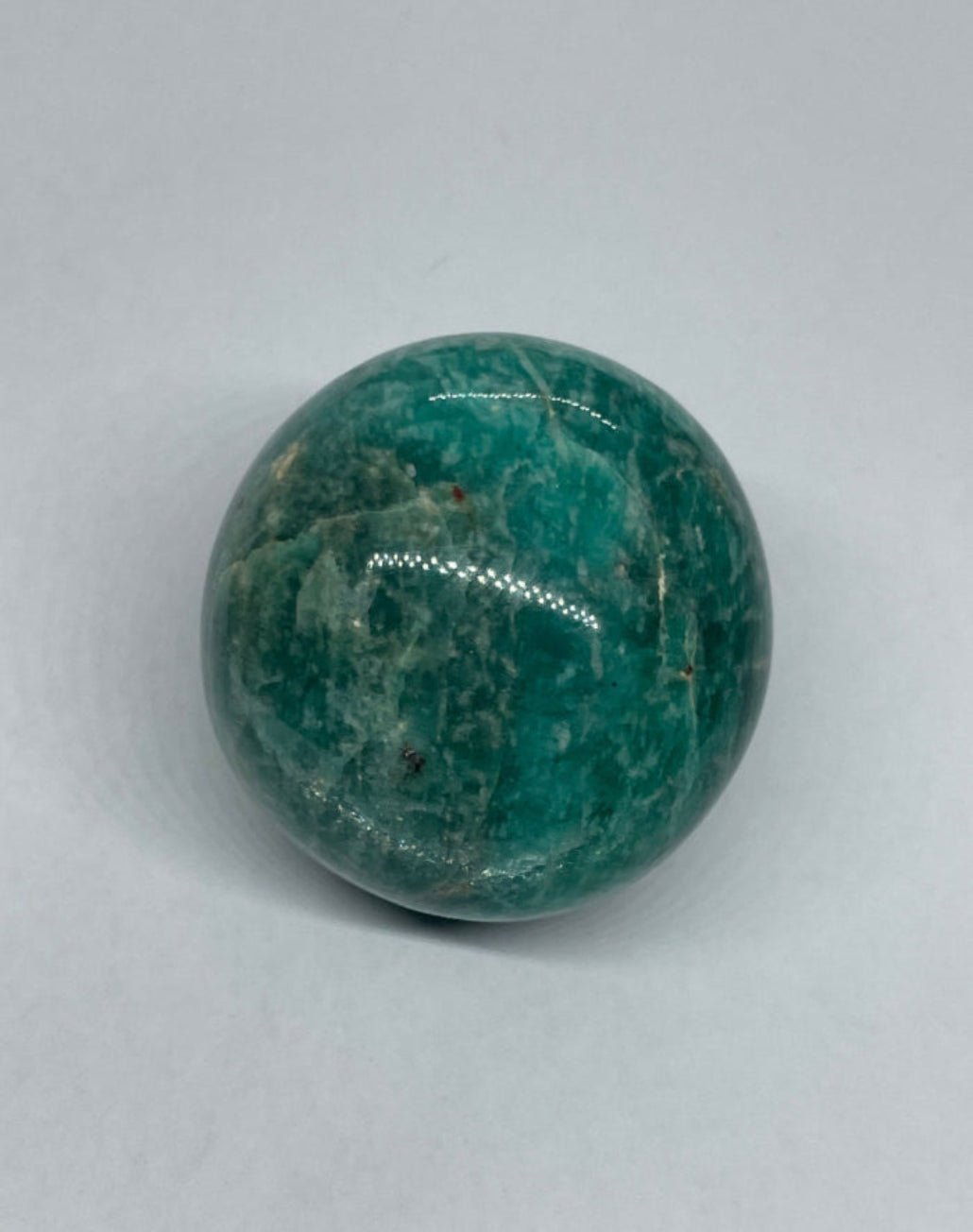 Amazonit Handschmeichler Nr.1 - Mineralien - Kiste