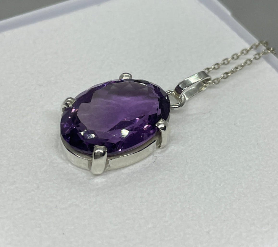 Amethyst Anhänger Nr.5 - Mineralien - Kiste