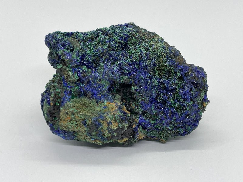 Azurit - Malachit Rohstein - Mineralien - Kiste