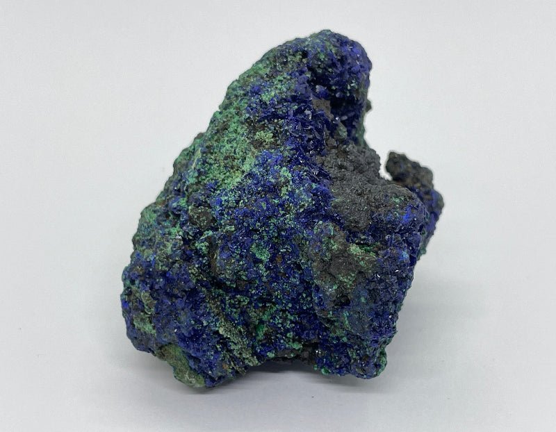 Azurit - Malachit Rohstein - Mineralien - Kiste