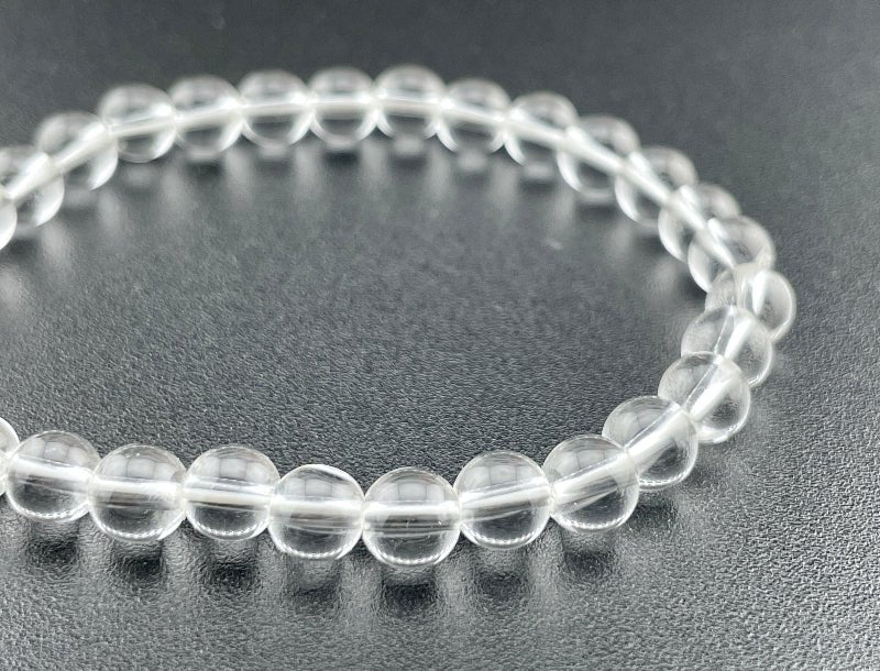 Bergkristall Armband 6mm für Frauen
