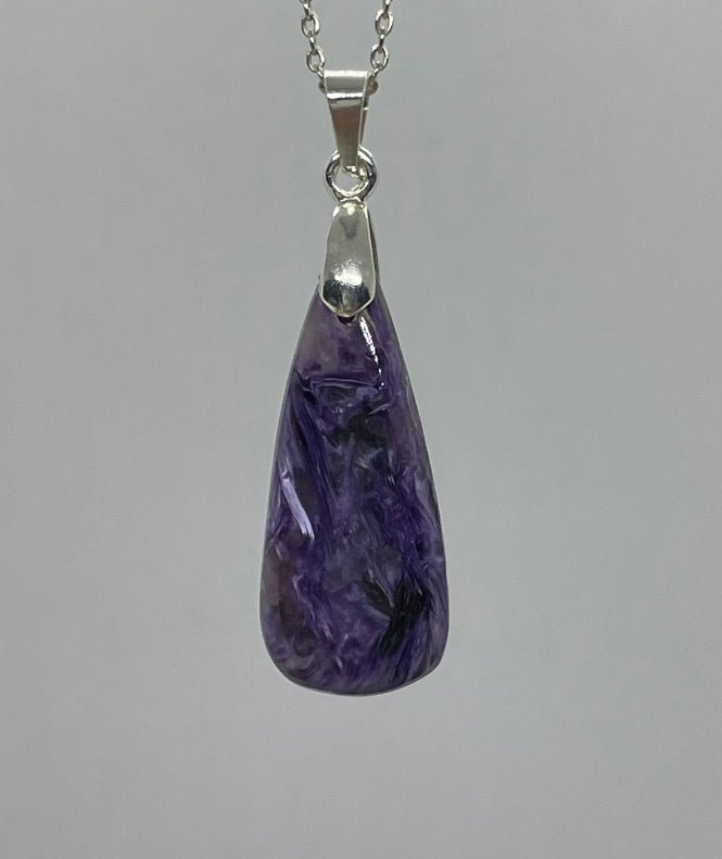 Charoit Anhänger Nr.2 - Mineralien - Kiste