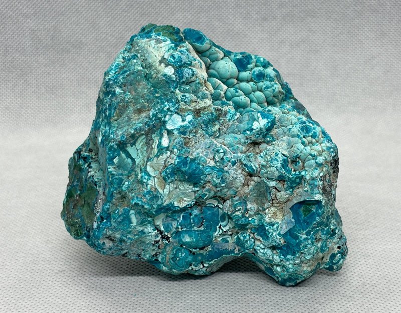 Chrysokoll - Malachit Rohstein Nr.1 - Mineralien - Kiste