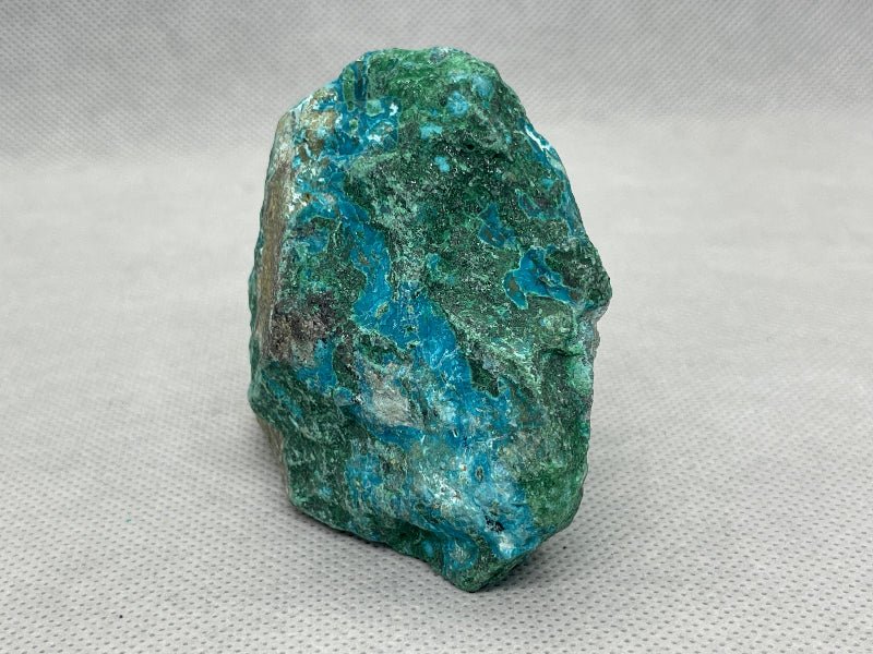 Chrysokoll - Malachit Rohstein Nr.2 - Mineralien - Kiste