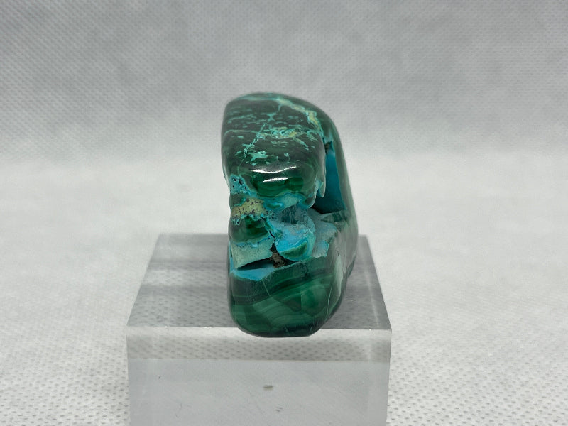 Chrysokoll Malachit Handschmeichler