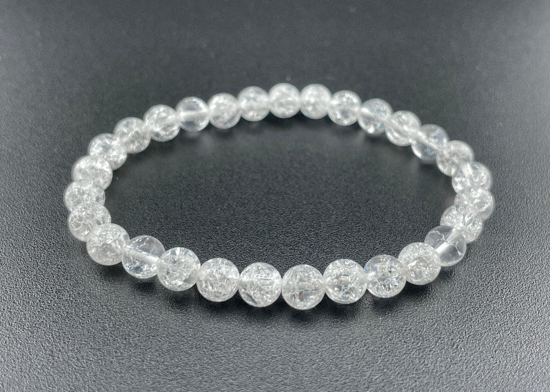 Crackle Quarz Armband für Frauen getragen aufm Handgelenk