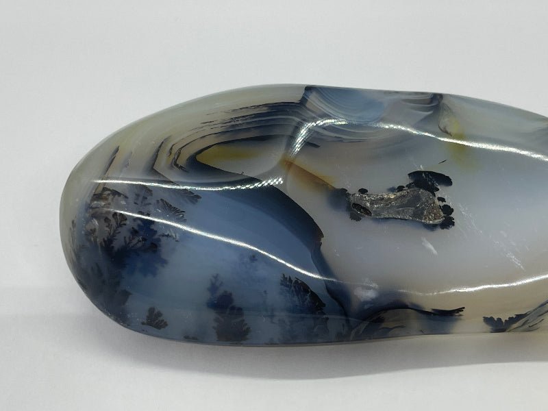 Dendritenachat - Mineralien - Kiste