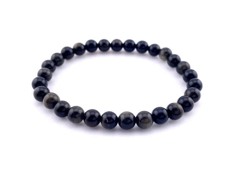 Goldobsidian Armband für Schutz 6mm Perlen ideal für Frauen und Männer