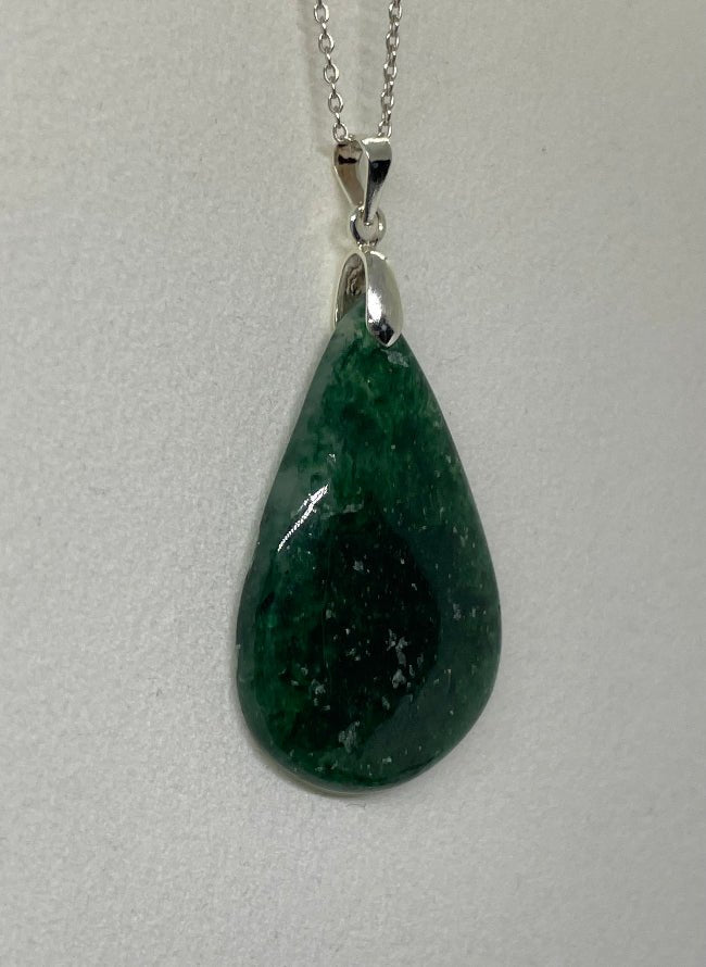 Grüner - Aventurin Anhänger Nr.3 - Mineralien - Kiste