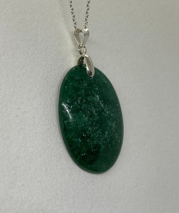 Grüner - Aventurin Anhänger Nr.4 - Mineralien - Kiste