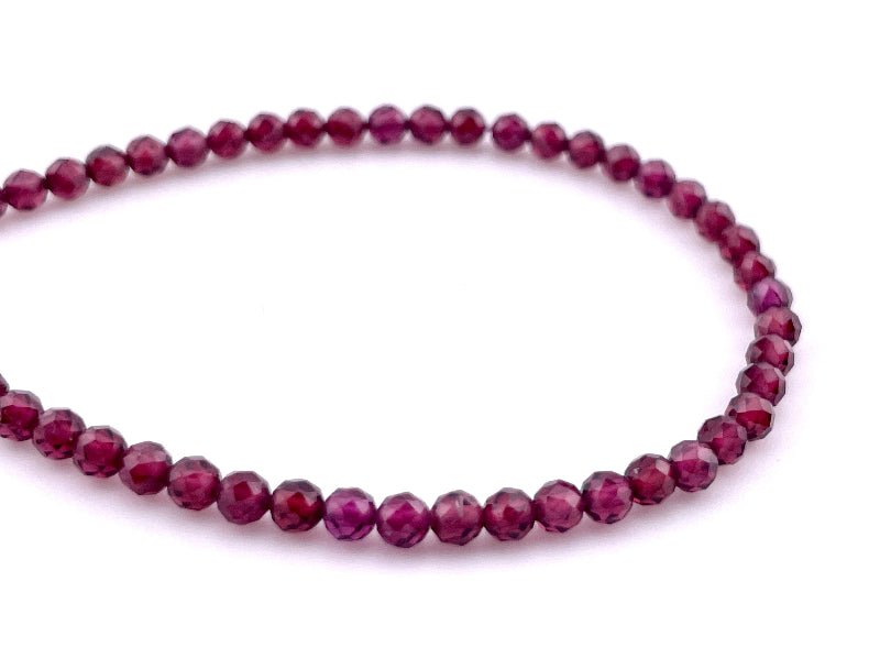 Granat Armband Facettiert