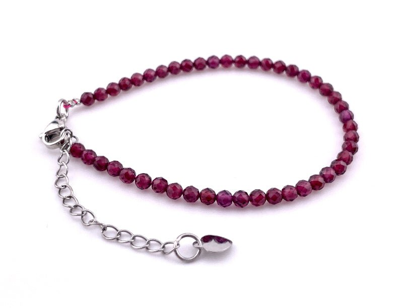 Granat Armband Facettiert für Frauen
