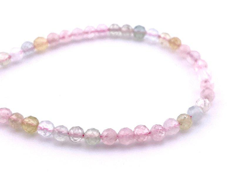 Morganit Armband Facettiert
