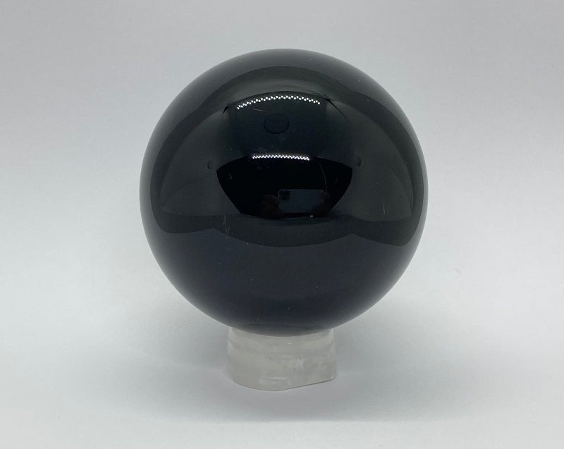 Obsidian Kugel Nr.1 - Mineralien - Kiste