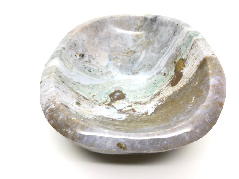 Ozeanjaspis Schale - Mineralien - Kiste