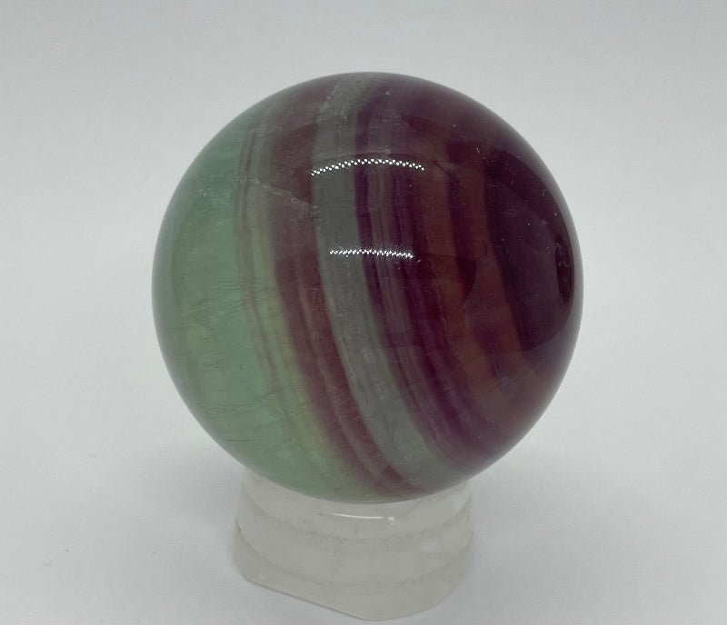 Regenbogen Fluorit Edelsteinkugel