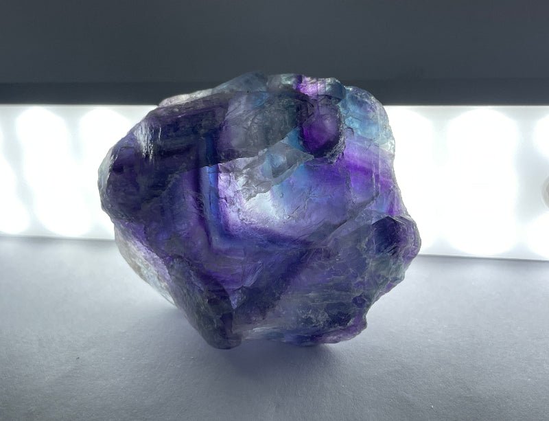 Regenbogen-Fluorit Kristall – Mineral für Sammlung und Dekoration