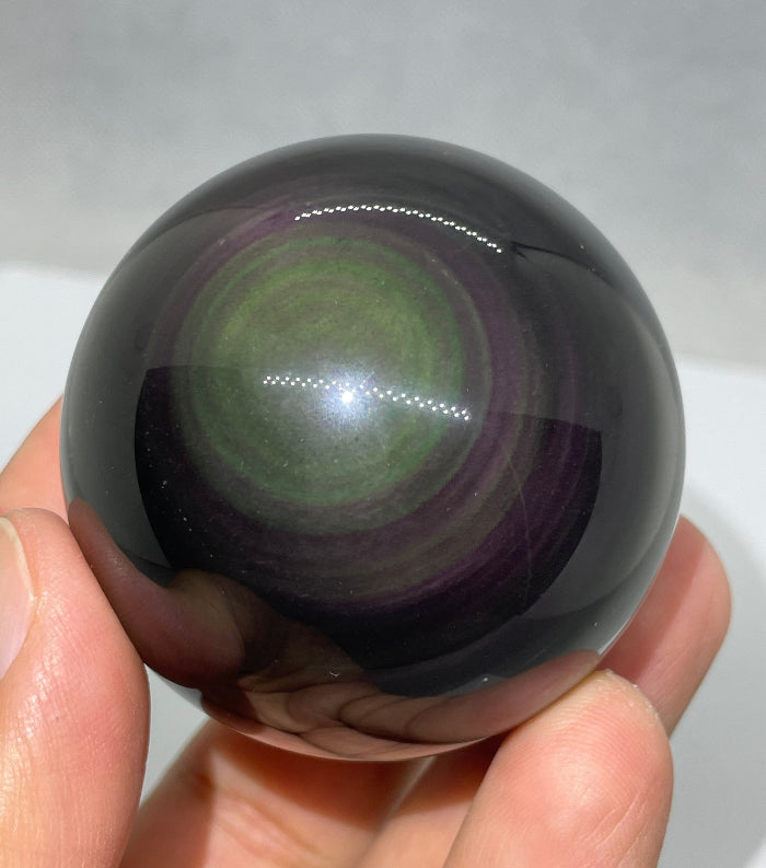 Regenbogen-Obsidian Kugel