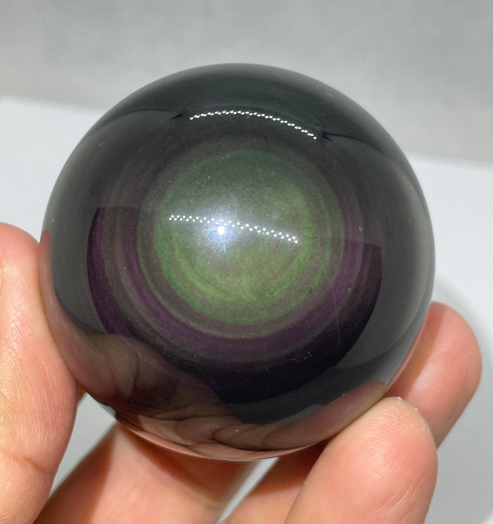 Regenbogen-Obsidian Kugel