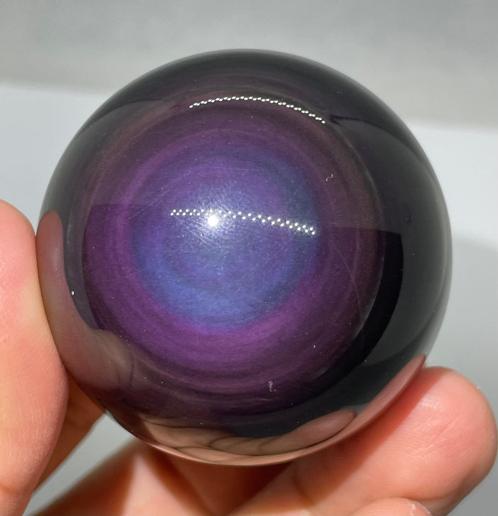 Regenbogen-Obsidian Kugel