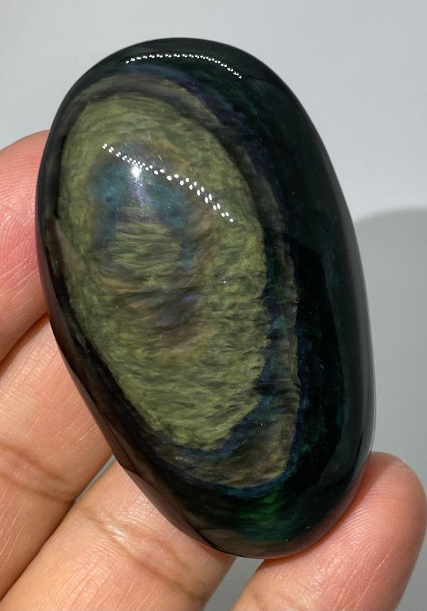 Regenbogen Obsidian Handschmeichler