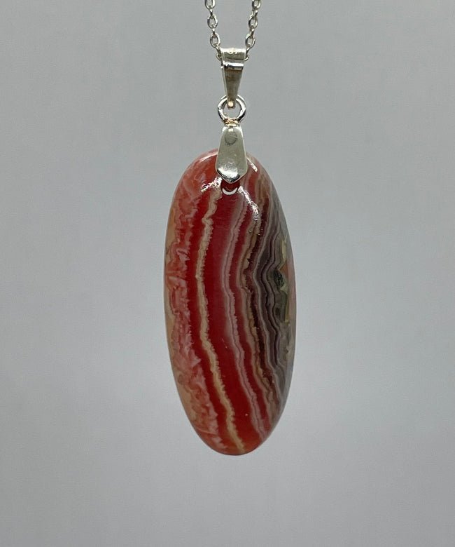 Rhodochrosit Anhänger Nr.3 - Mineralien - Kiste