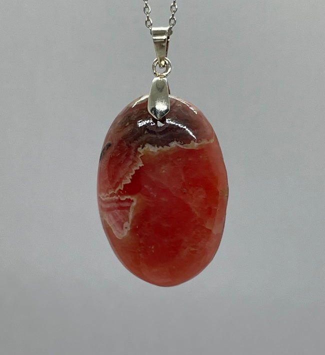 Rhodochrosit Anhänger Nr.4 - Mineralien - Kiste