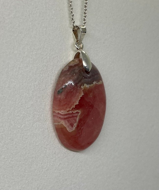 Rhodochrosit Anhänger Nr.4 - Mineralien - Kiste