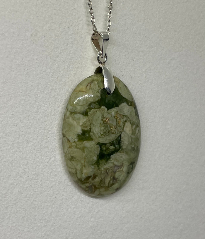 Rhyolith Anhänger Nr.2 - Mineralien - Kiste