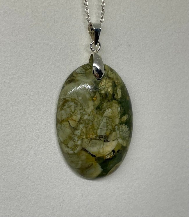 Rhyolith Anhänger Nr.4 - Mineralien - Kiste