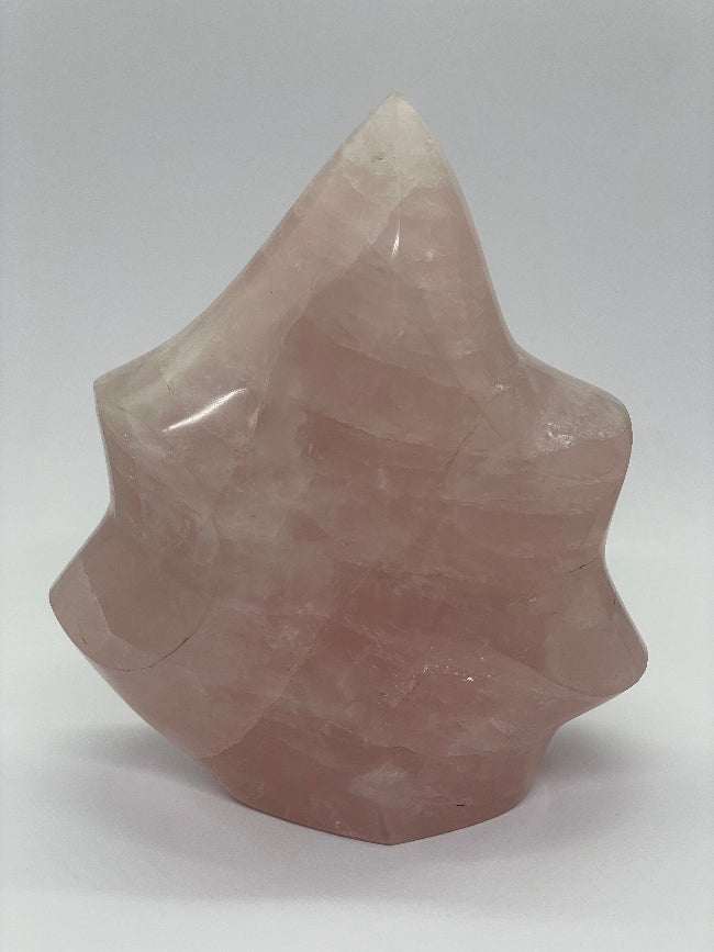 Rosenquarz "Flamme" Nr.2 - Mineralien - Kiste