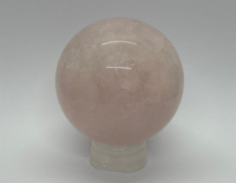 Rosenquarz Kugel – Stein der Liebe, 58mm Durchmesser