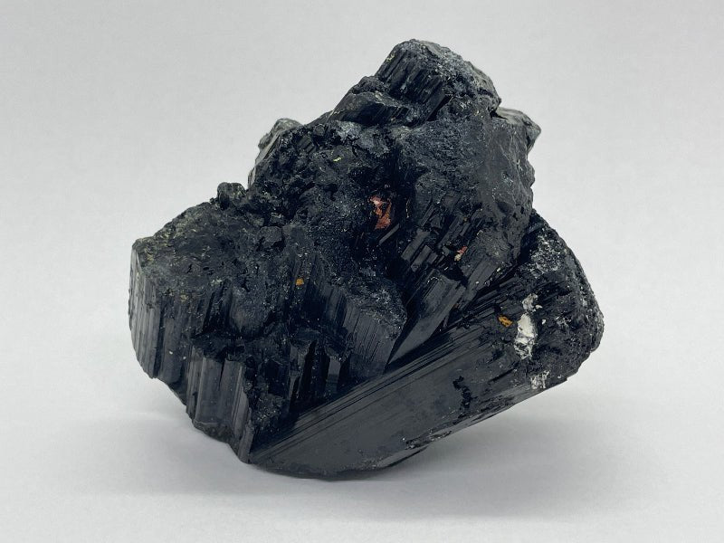 Schwarzer - Turmalin Schörl Rohstein Nr.4 - Mineralien - Kiste