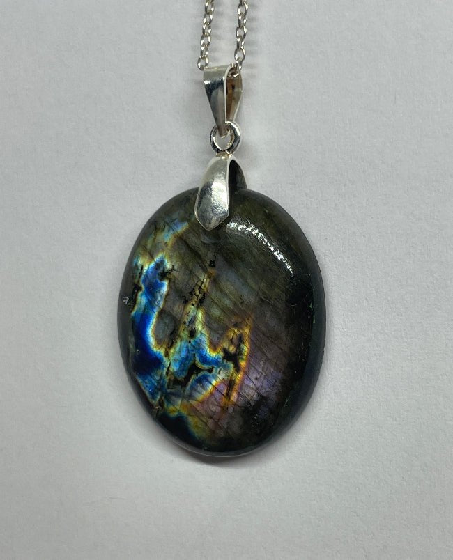 Anhänger Spektrolith Farbenprächtig