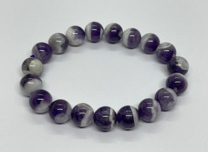 Chevron Amethyst Armband