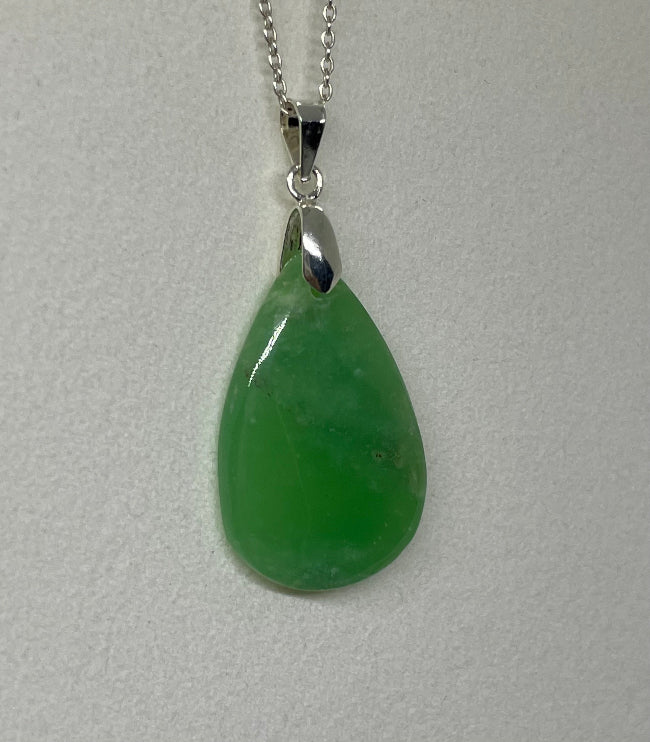 Chrysopras Anhänger Nr. 6