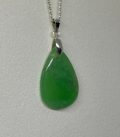 Chrysopras Anhänger Nr. 6