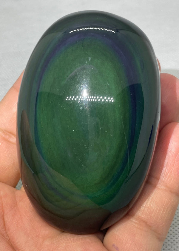 Regenbogen-Obsidian Handschmeichler 