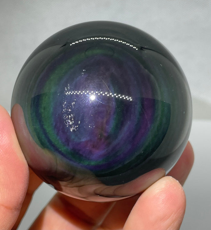 Regenbogen-Obsidian Kugel