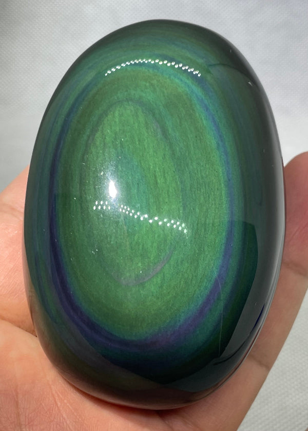 Regenbogen Obsidian Handschmeichler