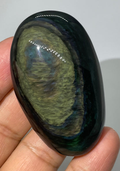 Regenbogen Obsidian Handschmeichler