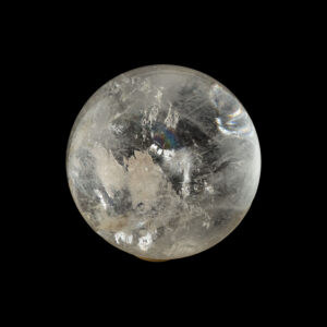 Bergkristall Kugel klare Oberfläche