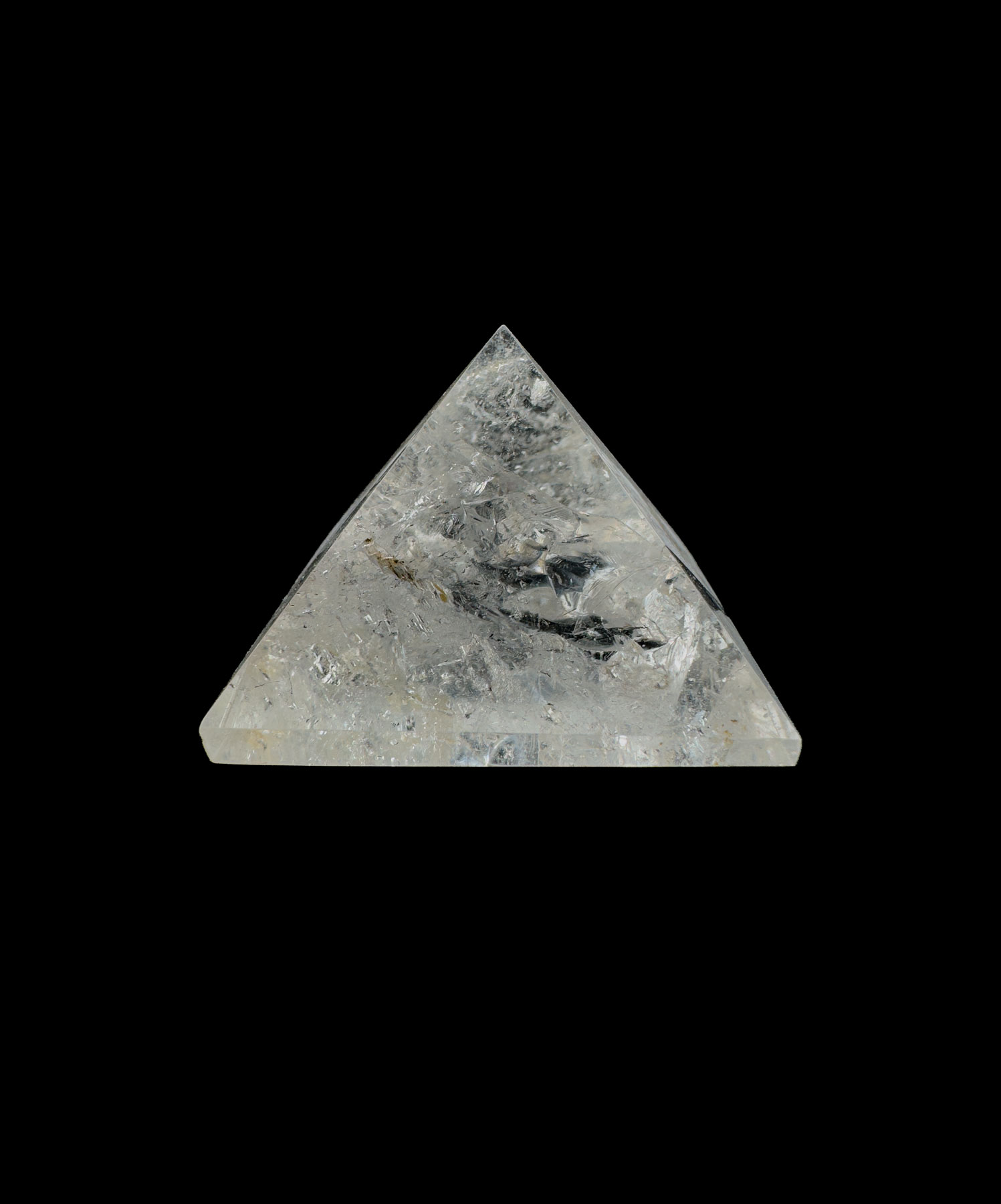 Bergkristall Pyramide – Energiestein für Meditation und spirituelles Wachstum