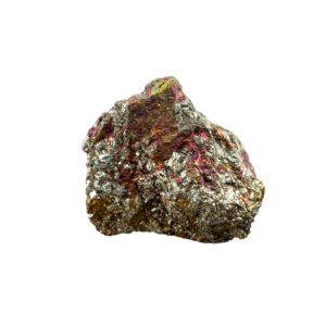 Buntkupferkies Edelstein mit violett-blauen Reflexen