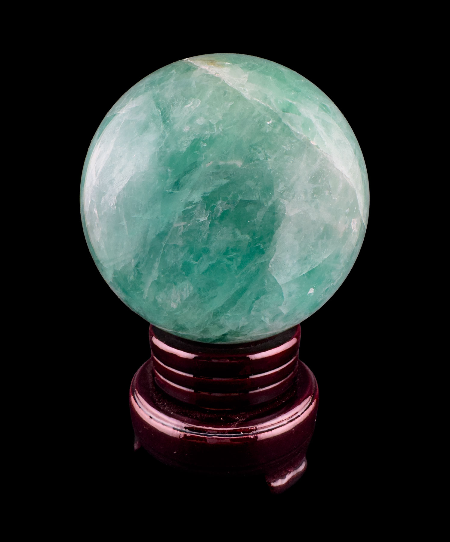 Fluorit Kugel poliert – Edelstein für Schutz und Fokus