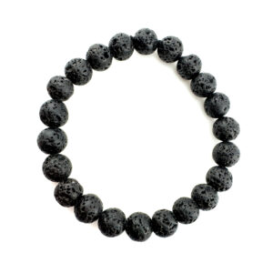 Lava-Stein Armband rund – Edelstein Schmuck für Balance & Schutz