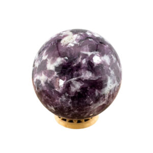 Lepidolith Kugel – Kristall für Heilung und Balance