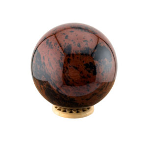 Mahagoni-Obsidian Kugel