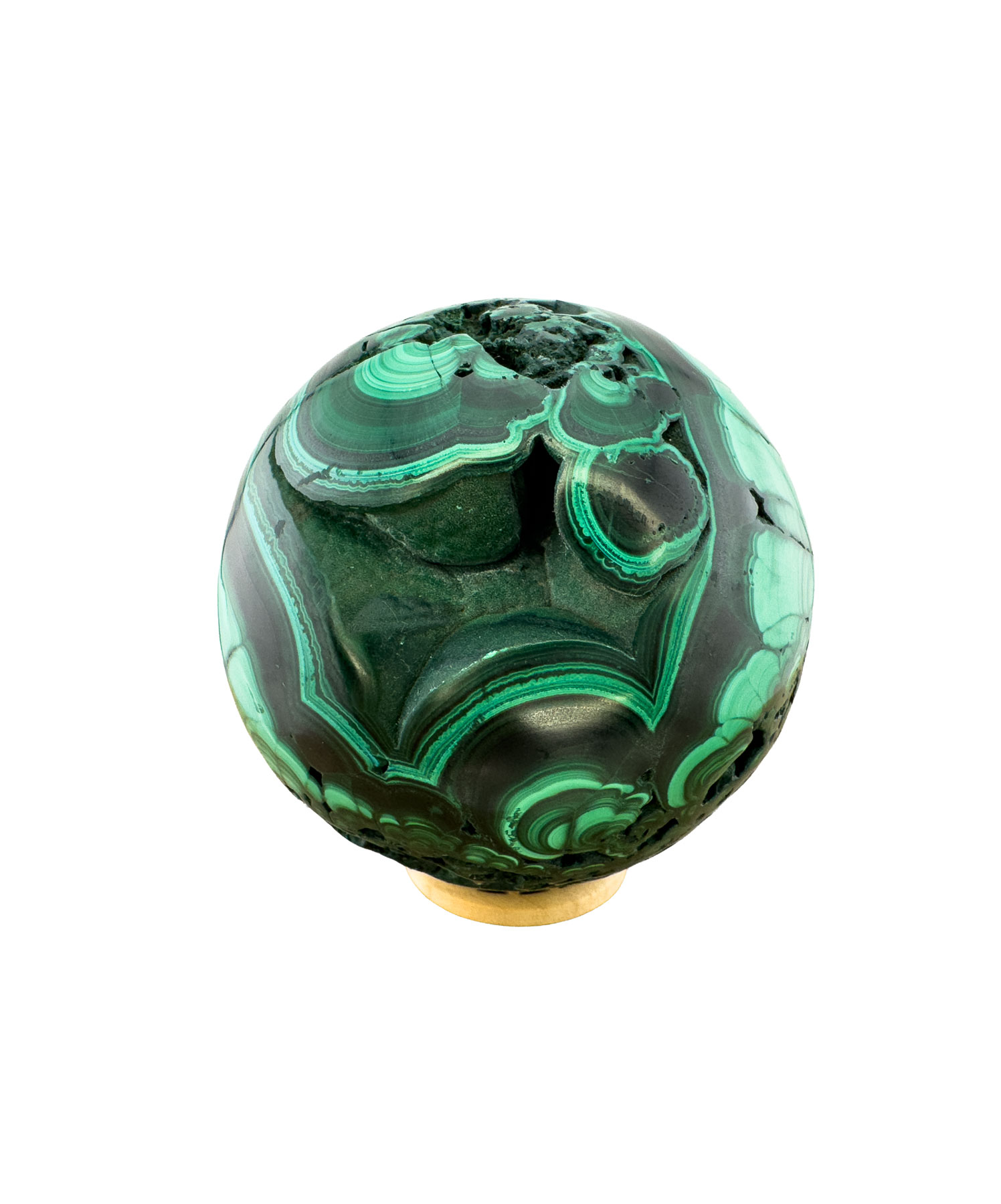 Malachit Kugel Druse – Edelstein mit positiver Energie