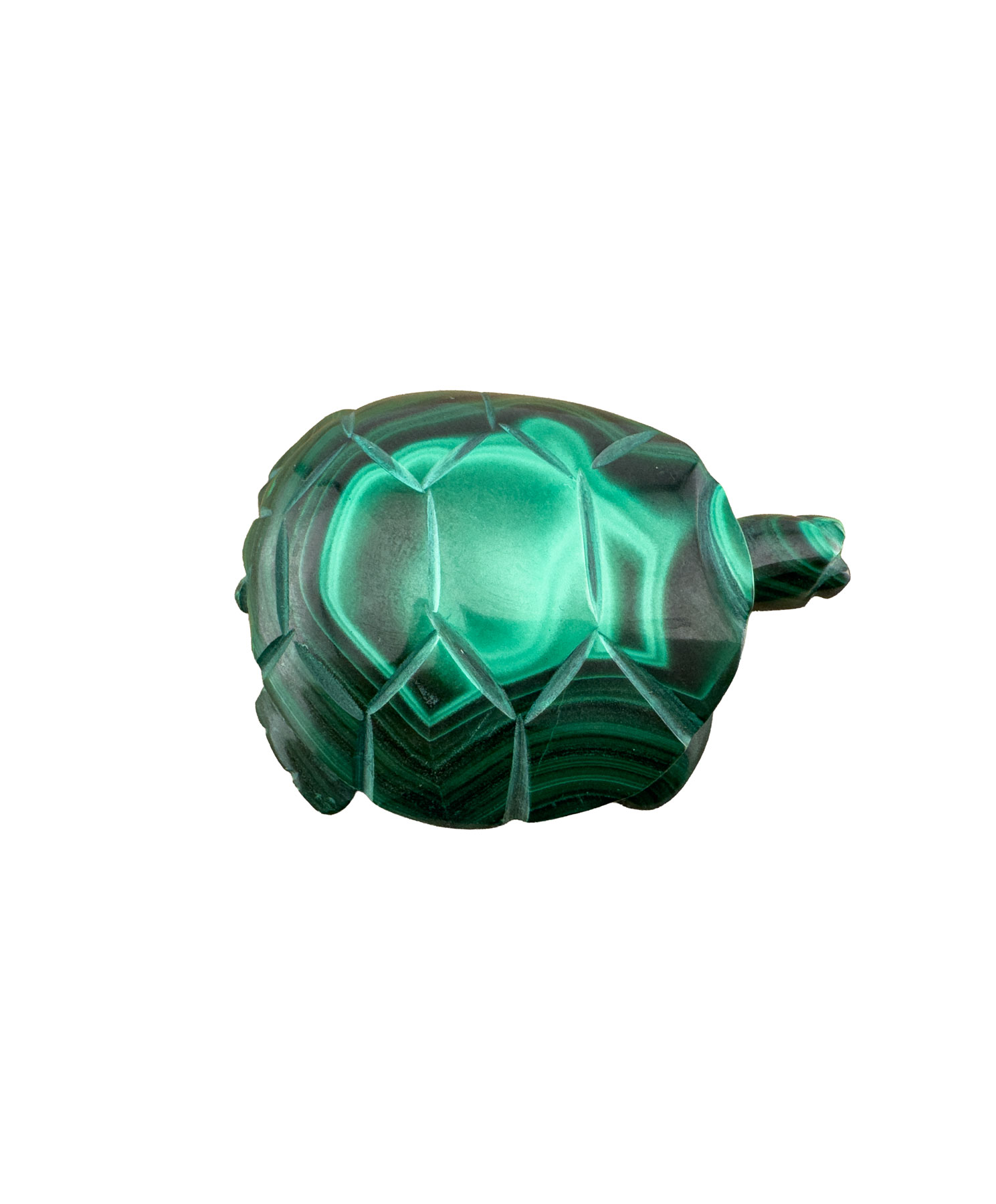 Malachit Schildkröte Edelstein Figur Naturstein geschnitzt kaufen